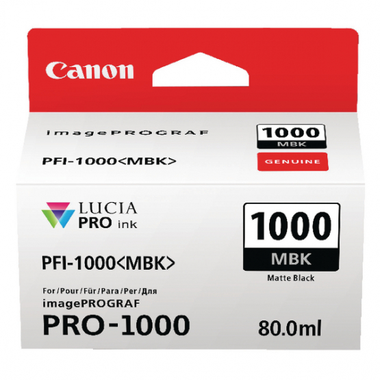 Canon Matte Black Ink Tank PRO 1000(0545C001) 